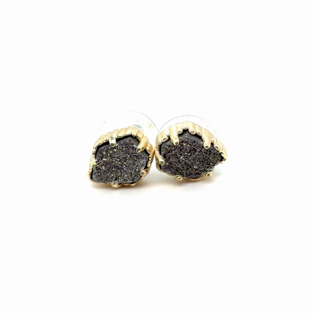 Kendra Scott Tessa Platinum Druzy Earrings